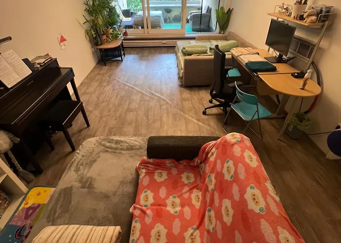 홈스테이 M Zone, Quiet Large Living Room, Terrace 뮌헨