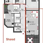 M Zone, Quiet Large Living Room, Terrace * München